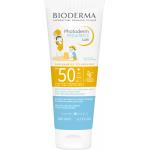 Protection solaire Bioderma Photoderm d'origine française 200 ml pour le visage pour peaux sèches texture lait pour enfant 