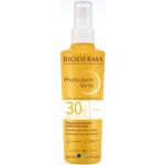 Crèmes solaires Bioderma Photoderm indice 30 d'origine française 200 ml pour le corps pour peaux sensibles 
