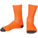 Chaussettes de sport Racer orange en polyamide Taille S look sportif pour femme 