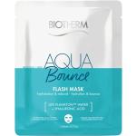 Masques en tissu Biotherm Aqua Bounce d'origine française 35 ml pour le visage soin intensif texture crème pour femme 