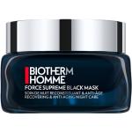 Masques de nuit Biotherm d'origine française aux algues pour le visage anti âge texture crème pour homme 