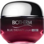 Soins du visage Biotherm Blue Therapy d'origine française au collagène 50 ml pour le visage raffermissants de nuit pour peaux matures texture crème 