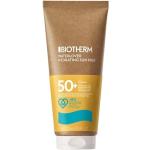 Crèmes solaires Biotherm d'origine française au collagène 200 ml texture lait pour femme 