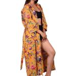 Robes à imprimés en coton Tailles uniques plus size look asiatique pour femme 