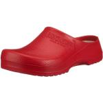 Sandales Birkenstock Super Birki rouges pour pieds larges Pointure 40 look fashion pour femme 
