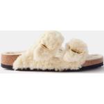 Sandales à brides Birkenstock Arizona blanc crème en peau lainée éco-responsable Pointure 41 classiques pour femme 