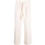 Pantalons de pyjama Birkenstock beige clair à rayures bio éco-responsable pour femme 