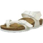 Sandales Birkenstock Taormina blanches Pointure 25 look fashion pour fille en promo 