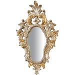 Miroirs muraux Biscottini dorés en bois baroques & rococo 