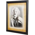 Posters Biscottini marron en bois Marilyn Monroe rétro 