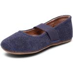 Chaussures casual Bisgaard bleues en cuir Pointure 20 look casual pour fille 