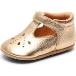 Chaussures Bisgaard dorées en cuir en cuir Pointure 25 look fashion pour fille 