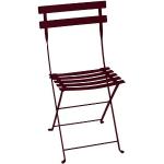 Bistro Outdoor Métal Chair Extérieur chair Fermob Cerise noire - 3100540445860
