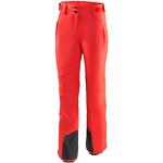 Pantalons de randonnée Black Crevice rouges imperméables coupe-vents respirants Taille XL look fashion pour femme 