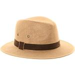 Chapeaux Fedora marron 60 cm Taille XXL look fashion pour femme 