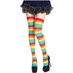 Chaussettes Black Sugar multicolores à rayures à rayures Pointure 39 look fashion pour femme 