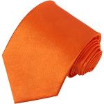 Cravates de mariage orange Tailles uniques classiques pour homme 