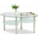 Tables basses en verre blanches en verre modernes 