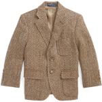 Vestes de blazer de créateur Ralph Lauren Polo Ralph Lauren marron en laine enfant 