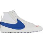 Baskets montantes Nike Blazer Mid 77 Jumbo blanches look casual pour homme en promo 