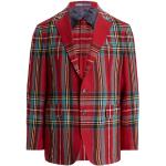 Vestes en lin de créateur Ralph Lauren Polo Ralph Lauren rouges à carreaux Taille XXL look preppy pour homme 