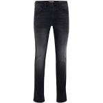 Jeans slim Blend bleus en cuir synthétique tapered stretch Taille L W36 look fashion pour homme 