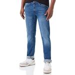 Jeans droits Blend bleus en coton stretch W34 look fashion pour homme 