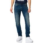 Jeans slim Blend bleues foncé Taille L W31 look fashion pour homme 