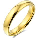 Bagues titane de mariage Bling Jewelry jaunes en titane 14 carats look fashion pour femme 