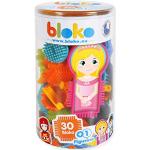 BLOKO – Tube de 30 BIoko avec 1 Figurine Surprise