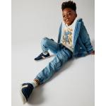 Vestes en jean Vertbaudet bleues en coton pour garçon en promo de la boutique en ligne Vertbaudet.fr 