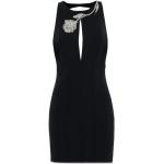 Robes Blugirl By Blumarine noires avec broderie courtes Taille XS look fashion pour femme 