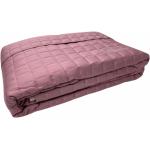 Couvre-lits Blumarine violets en coton à strass 