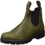 Boots Chelsea Blundstone vert foncé en cuir imperméables Pointure 38,5 look fashion pour homme 