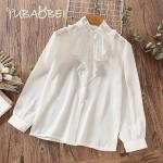 Blouses blanches en polyester Taille 6 ans look fashion pour fille de la boutique en ligne joom.com/fr 