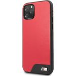 BMW iPhone 11 Pro Hardcase Smooth PU Leather (iPhone 11 Pro), Coque pour téléphone portable, Rouge