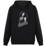 BmxauZ I Feel Love Donna Summer Disco Black Printing Graphic Mens Sweatshirts Unisex Hooded 3XL