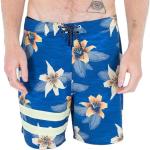 Boardshorts Hurley Block Party bleus à rayures en polyester Taille XL look fashion pour homme 