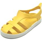 Sandales jaune citron anti choc Pointure 33 look fashion pour enfant 