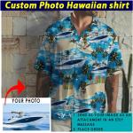 Chemises hawaiennes à motif bateaux 