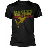 Débardeurs noirs en jersey Bob Marley Taille XXL look Rock pour homme 
