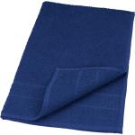 Serviettes éponge bleues 50x85 