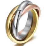 Alliances de mariage Bobijoo Jewelry argentées en acier Taille 50 classiques pour homme 