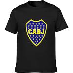 Boca Juniors 5 Black Men's T-Shirt Unisex Tee L