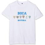 Boca Juniors Historia T-Shirt Football, Blanc, FR