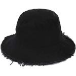Chapeaux bob de printemps noirs Tailles uniques look fashion pour femme 