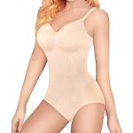 Body gainants beiges nude Taille 3 XL look fashion pour femme en promo 
