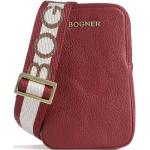 Coques & housses Bogner Andermatt rouge foncé en cuir de portable look fashion 
