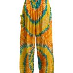 Pantalons de pyjama à motif tie-dye Tailles uniques pour femme 