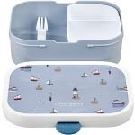 Lunch boxes bleu marine en polypropylène à motif bateaux enfant en promo 